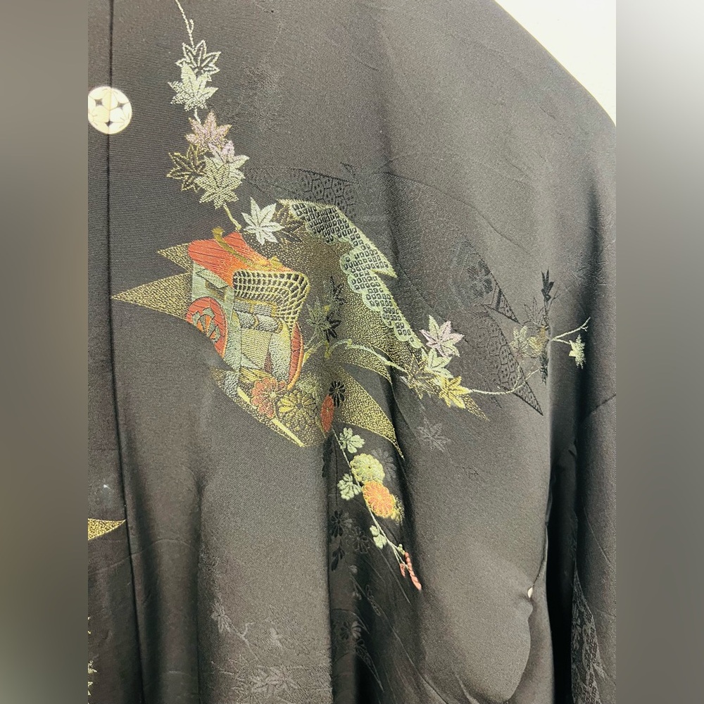 Japanese Haori Jacket · Embroidered - Picture 9 of 15